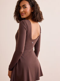 Mindful Motion Long Sleeve Dress Detail 5 - TULLABEE