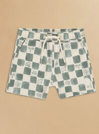 Coastal Check Broadshorts by Rylee + Cru - TULLABEE