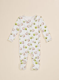 Avocado Toast Footed Sleeper - TULLABEE