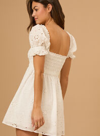 Adeline Mini Dress Detail 4 - TULLABEE