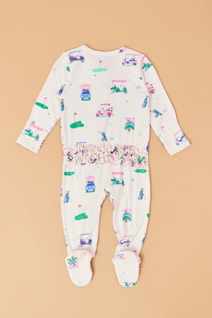 Vivian Vintage Golf Ruffle Footie - Altar'd State - 