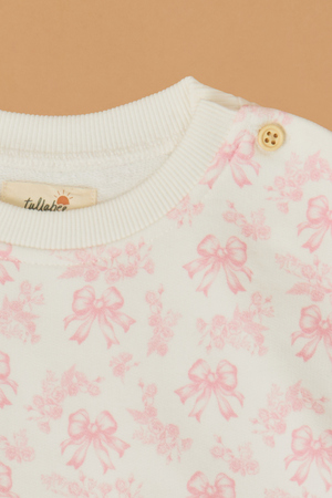 Ava Bow Toile Pullover - Altar'd State - 