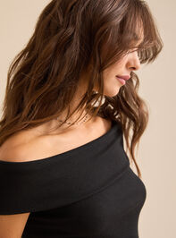 Drew Off-Shoulder Top Detail 3 - TULLABEE
