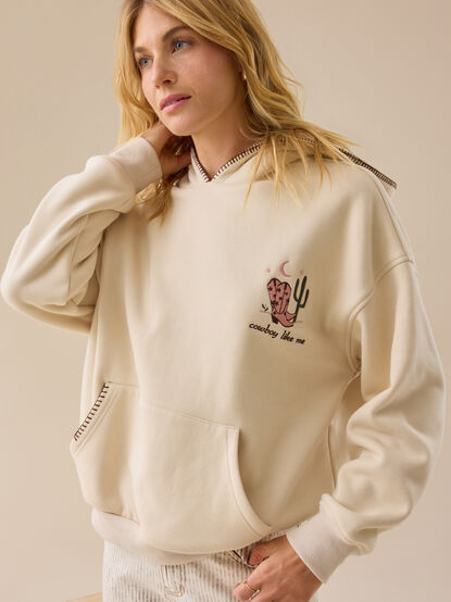 Cowboy Like Me Hoodie - TULLABEE