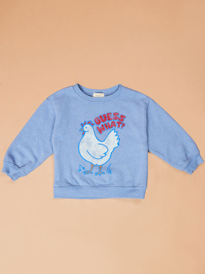 Guess What Crewneck - TULLABEE