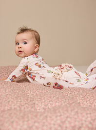 Vintage Cowgirl Ruffle Footie - TULLABEE