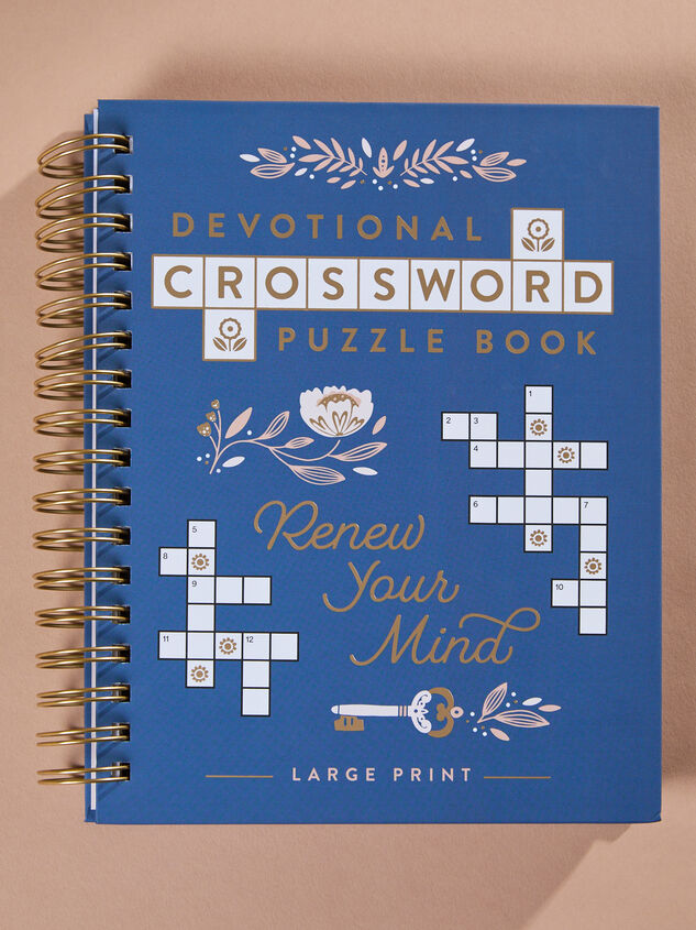 Renew Your Mind Devotional Crossword Puzzle Book Detail 2 - TULLABEE