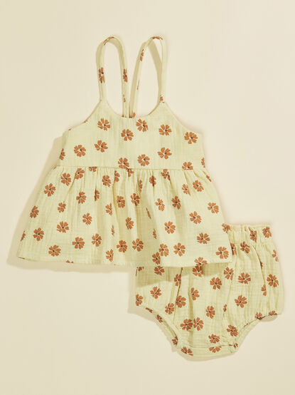 Zenni Toddler Floral Set by Rylee + Cru - TULLABEE