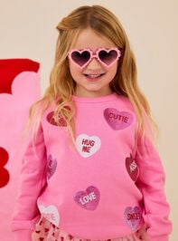 Conversation Heart Cutie Crewneck - TULLABEE