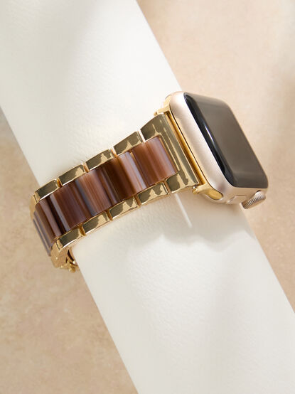 Meredith Resin Link Watch Band - TULLABEE