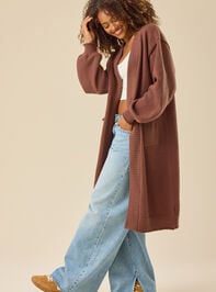 Alaia Textured Duster Detail 4 - TULLABEE