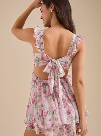 Moni Floral Romper Detail 2 - TULLABEE