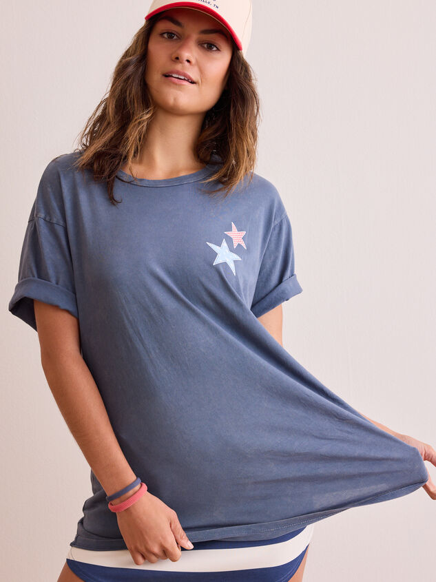 Everything I Need Oversized Tee Detail 3 - TULLABEE