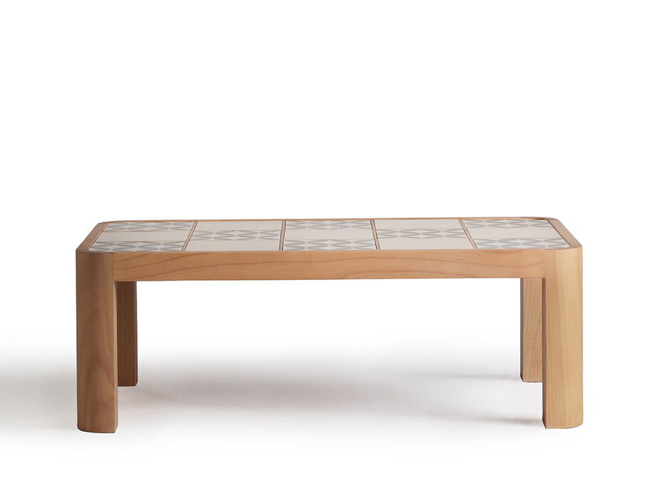 Audrey Wood Coffee Table Sage - TULLABEE - 