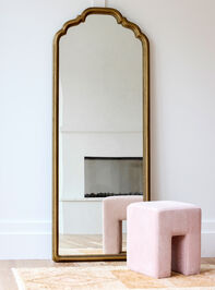 Colette Gilded Wood Mirror Detail 4 - TULLABEE