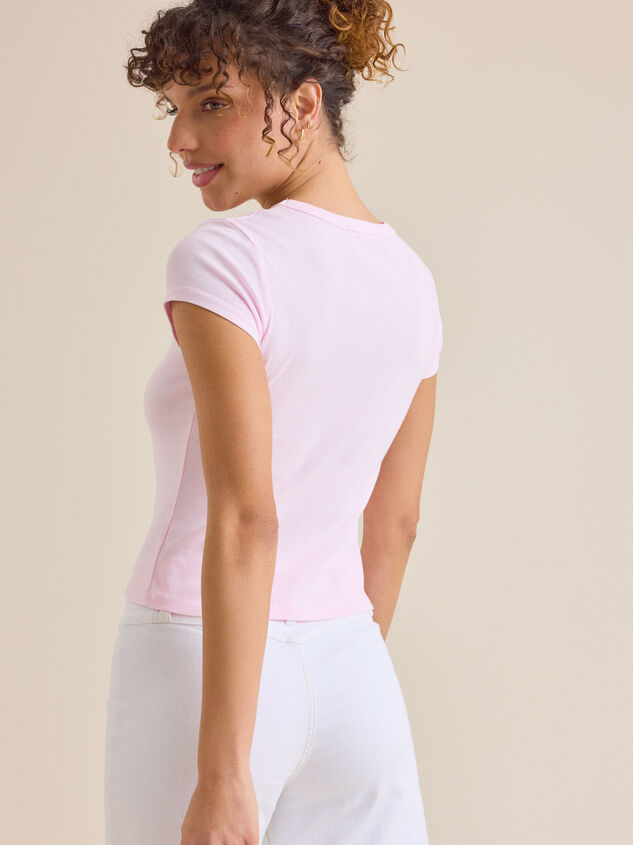 Cape Cod Pier Baby Tee Detail 5 - TULLABEE