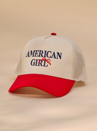 American Girl Bow Trucker Hat - TULLABEE