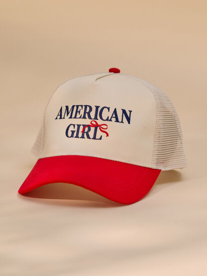 American Girl Bow Trucker Hat - TULLABEE