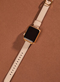 Leather Watch Band Detail 2 - TULLABEE