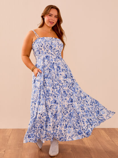 Kendall Floral Maxi Dress - TULLABEE