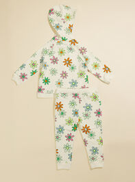 Mila Daisy Sweat Set Detail 3 - TULLABEE