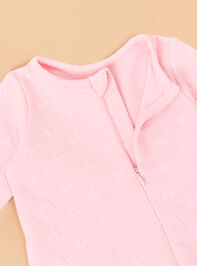 Quinn Quilted Heart Sleeper Detail 3 - TULLABEE