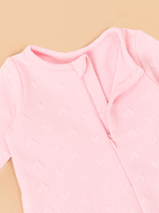 Quinn Quilted Heart Sleeper Detail 3 - TULLABEE