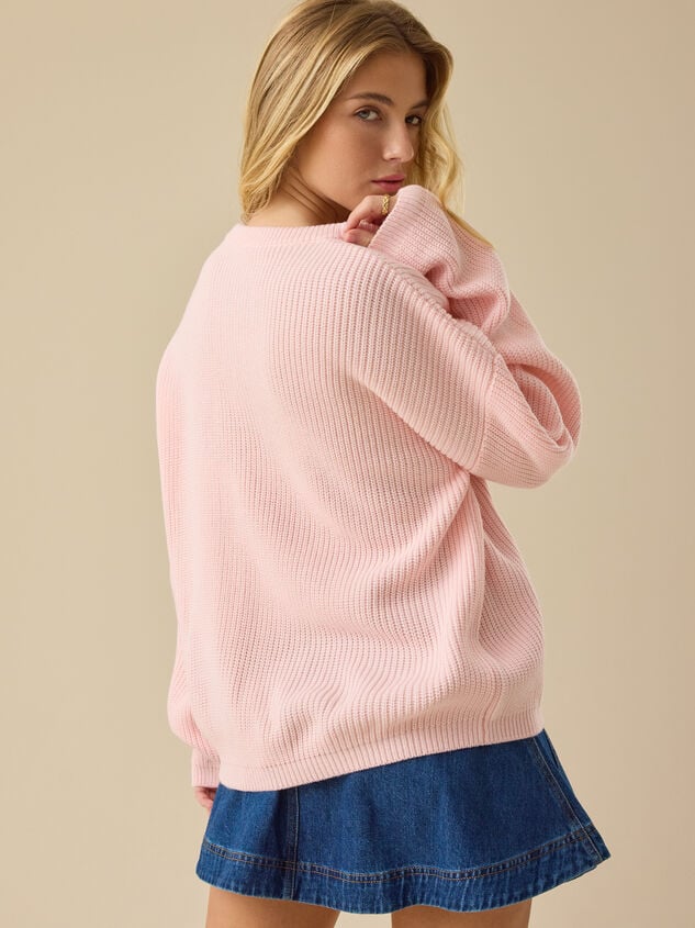 Sweet Merry Mama Sweater Detail 4 - TULLABEE