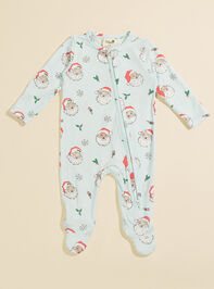 Vintage Santa Footie Detail 2 - TULLABEE