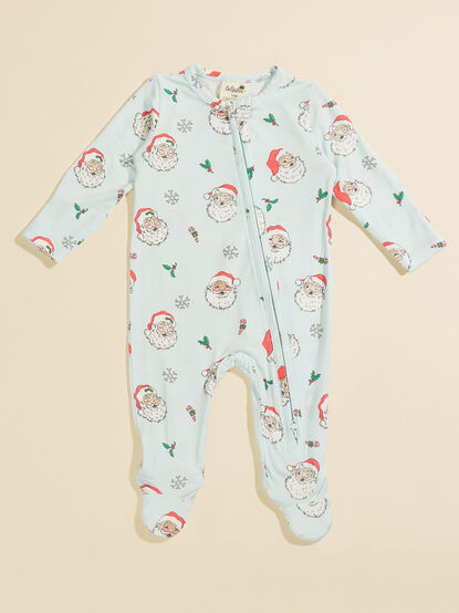 Vintage Santa Footie - TULLABEE