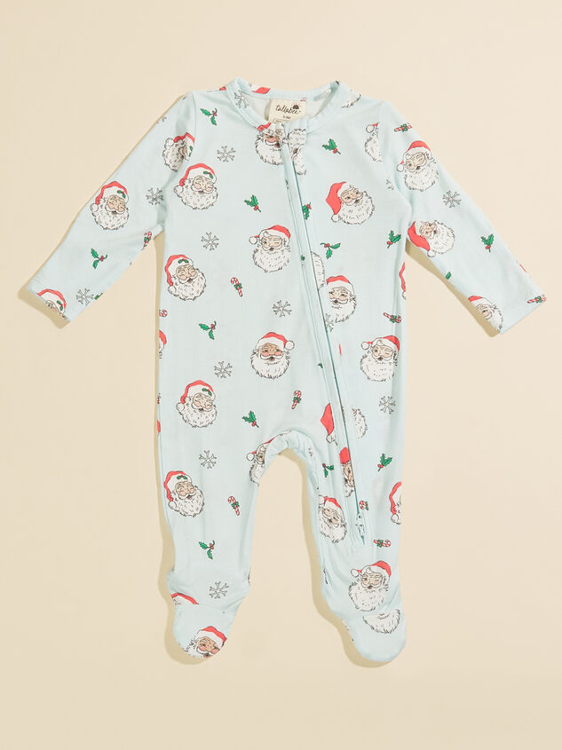 Vintage Santa Footie Detail 2 - TULLABEE