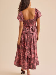 Hope Floral Midi Dress Detail 6 - TULLABEE