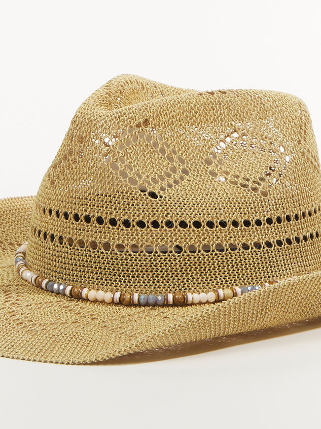 Woven Cowboy Hat Detail 2 - TULLABEE