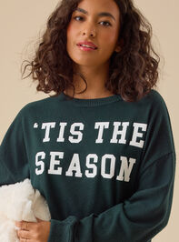 Tis the Season Lounge Top Detail 3 - TULLABEE