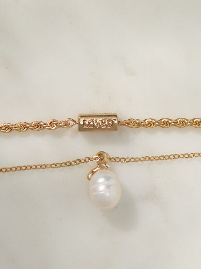 You are so Loved Charm Necklace - TULLABEE