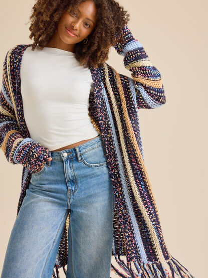 Irene Fringe Duster - TULLABEE