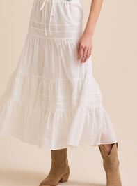 Austin Lace Midi Skirt Detail 2 - TULLABEE