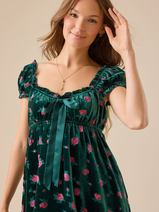 Krystelle Mini Bow Dress Detail 2 - TULLABEE