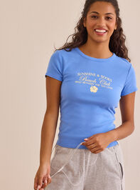 Sunshine and Books Baby Tee - TULLABEE
