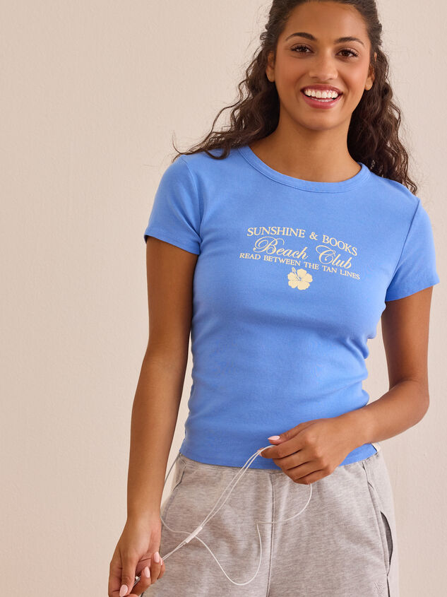 Sunshine and Books Baby Tee - TULLABEE