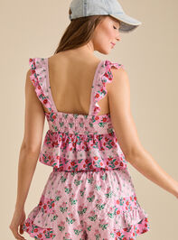 Kamryn Sleeveless Top Detail 6 - TULLABEE