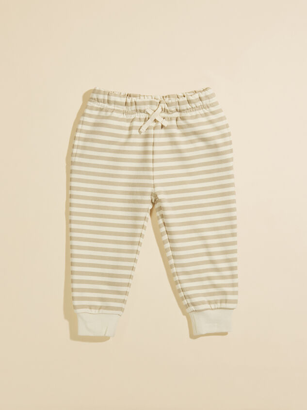 Owen Striped Sweatpants by Quincy Mae - TULLABEE