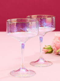 Gloria Coupe Glass Set Detail 3 - TULLABEE