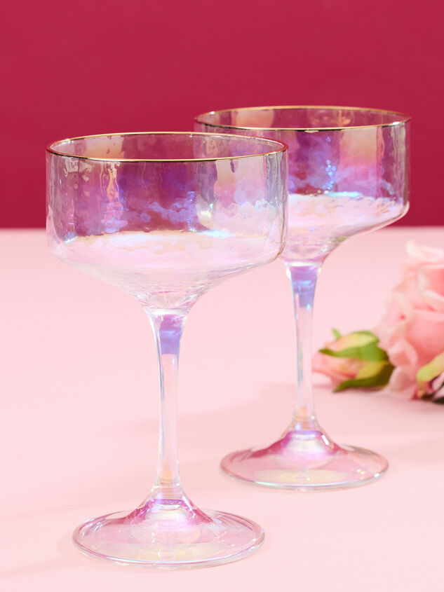 Gloria Coupe Glass Set Detail 3 - TULLABEE