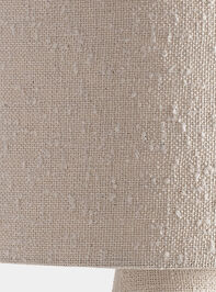 Elsie Boucle Table Lamp Detail 5 - TULLABEE