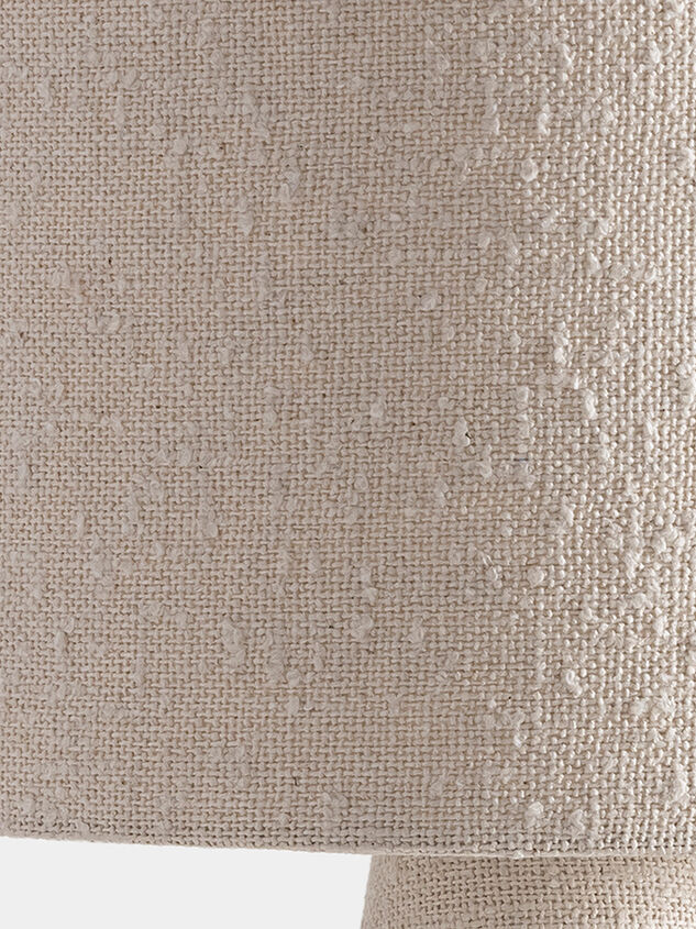Elsie Boucle Table Lamp Detail 5 - TULLABEE