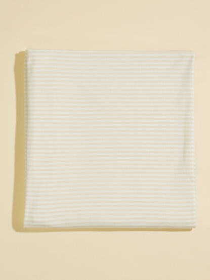 Striped Neutral Swaddle - TULLABEE