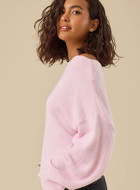 Lana Boatneck Sweater Detail 3 - TULLABEE