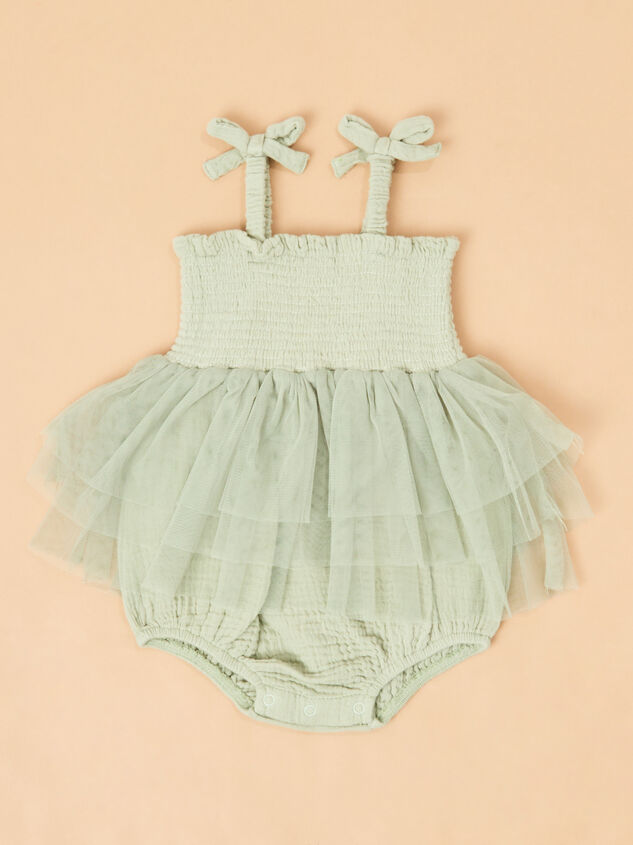 Camille Smocked Tutu Bubble - TULLABEE