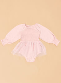 Leigha Smocked Bubble - TULLABEE